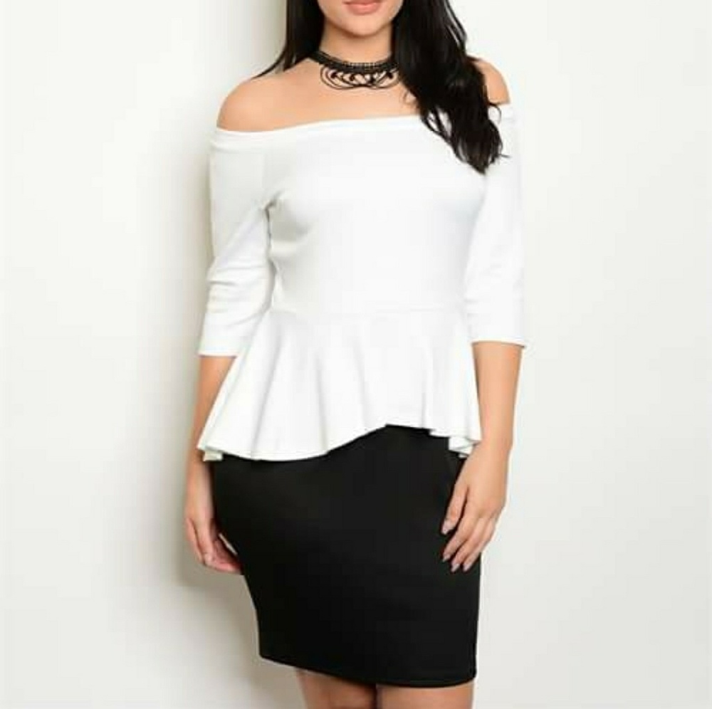 Peplum dress